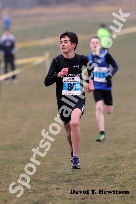 No 80, Under-13s, North East Harrier League, Wrekerton, Gateshead. 